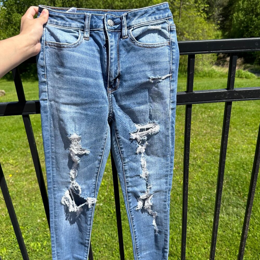 American Eagle Outfitters Hi-Rise Jegging Size 2